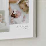 "Torn Two Photo: Landscape Framed Photo " - Framed Photo in White by Brianne Larsen - Frame Close-up