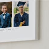 "Three Photo: Landscape Framed Photo" - Framed Photo in Brass by Lucrecia Caporale - Frame Close-up
