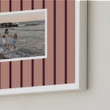 "Isla: Landscape" - Framed Photo in Acai Berry by Pati Cascino - Frame Close-up