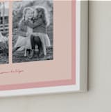 "Soft Hues Two Photo: Landscape Framed Photo" - Framed Photo in Blush by Blustery August - Frame Close-up