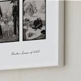 "Minimalist Vintage Frames" - Framed Photo in Noir by Creo Study - Frame Close-up