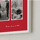 "Minimalist Vintage Frames" - Framed Photo in Holly Berry by Creo Study - Frame Close-up