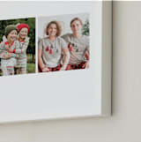 "Three Photo: Landscape Framed Photo" - Framed Photo in Cotton by jomolo - Frame Close-up