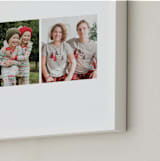 "Three Photo: Landscape Framed Photo" - Framed Photo in Cotton by jomolo - Frame Close-up