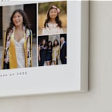"Minimalist Three Photo: Framed Photo" - Framed Photo in White by Jennifer Postorino - Frame Close-up