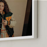 "The Big Picture: Graduation Framed Photo" - Framed Photo in White by Minted - Frame Close-up