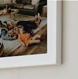 "The Big Picture: Mother's Day Framed Photo" - Framed Photo in White by Minted - Frame Close-up