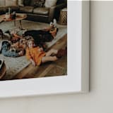 "The Big Picture: Mother's Day Framed Photo" - Framed Photo in White by Minted - Frame Close-up