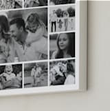 "Our Memories" - Framed Photo in Snow by Ashley Presutti Beasley - Frame Close-up