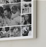 "Our Memories" - Framed Photo in Snow by Ashley Presutti Beasley - Frame Close-up