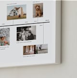 "Our Timeline" - Framed Photo in Cloud by Sumak Studio - Frame Close-up