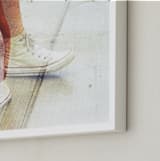 "Traction" - Art Print in All Star by Sasquatch Mansfield - Frame Close-up