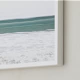 "Wave Crest II" - Art Print in Marine by Shannon Howard - Frame Close-up