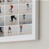 "Walk this way" - Art Print in Museum Walls by Gail Schechter - Frame Close-up
