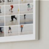 "Walk this way" - Art Print in Museum Walls by Gail Schechter - Frame Close-up