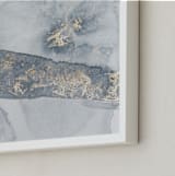 "The Wanderings No. 3" - Art Print in Champagne Gray by Julia Contacessi - Frame Close-up