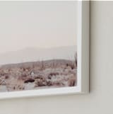 "Ocotillo II" - Art Print in morning blush by Kamala Nahas - Frame Close-up