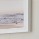 "Malibu View No. 2" - Art Print in coastal blush by Kamala Nahas - Frame Close-up