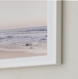 "Malibu View No. 2" - Art Print in coastal blush by Kamala Nahas - Frame Close-up