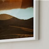 "the new sun" - Art Print in Warm Brown by Jacob Loafman - Frame Close-up