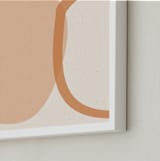 "Organics_9_2_A" - Art Print in Earthy Colors by Alain Castoriano - Frame Close-up