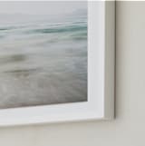 "the pacific" - Art Print in Pacific Blue by Kaitlin Rebesco - Frame Close-up