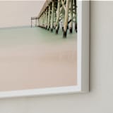 "Nostalgic" - Art Print in Sea Glass by Matthew Koehnemann - Frame Close-up