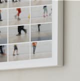 "Walk this way" - Art Print in Museum Walls by Gail Schechter - Frame Close-up