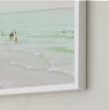 "Beloved Summer" - Art Print in Soothing Sea by Rega - Frame Close-up