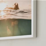 "Pause" - Art Print in Golden Hour by Ashley Kaneko - Frame Close-up