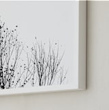 "Fly Fly Away" - Art Print in Night by Karen Kaul - Frame Close-up