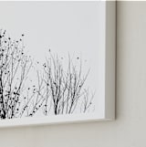 "Fly Fly Away" - Art Print in Night by Karen Kaul - Frame Close-up