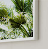 "Singularity" - Art Print in Palm Green by Bethania Lima - Frame Close-up