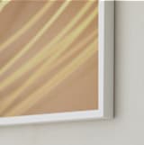 "Go with the flow" - Art Print in Natural by Loree Mayer - Frame Close-up