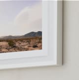 "Desert Road" - Art Print in Desert Dust by Kitty Seeber - Frame Close-up