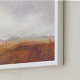 "Amber Waves" - Art Print in Amber by Lorent and Leif - Frame Close-up