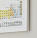 "Elemental" - Art Print in Earthtone by Marabou Design - Frame Close-up