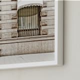"Beige Scene" - Art Print in Creamy Beige by Alexandra Feo - Frame Close-up