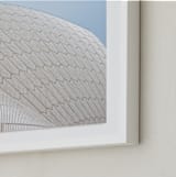"Opera Geometry" - Art Print in Chalk by Noma Price - Frame Close-up