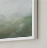 "Morning Mist" - Art Print in Moss by Lorent and Leif - Frame Close-up