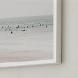 "Next To You In Malibu" - Art Print in Seascape Green by Summer Strauch - Frame Close-up