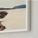 "Wandering" - Art Print in Be Brave Beige by Stacy Kron - Frame Close-up