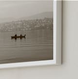 "Early morning" - Art Print in BW Brown by Teng Wang - Frame Close-up