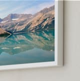 "Western Color Study" - Art Print in Lake by Abby Ehntholt - Frame Close-up