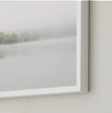 "The Island" - Art Print in Mist White by S.L. Bird - Frame Close-up