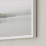 "The Island" - Art Print in Mist White by S.L. Bird - Frame Close-up