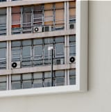 "Urban Palette - Smoky Eyes" - Art Print in Blue Grey by lulu and isabelle - Frame Close-up