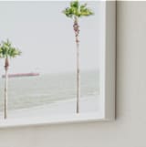 "White Hot" - Art Print in White Hot by Erin Beutel - Frame Close-up