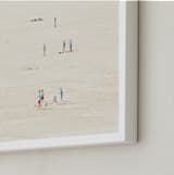 "Fullness - II" - Art Print in Sand Cream by Alexandra Feo - Frame Close-up