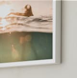 "Pause" - Art Print in Golden Hour by Ashley Kaneko - Frame Close-up